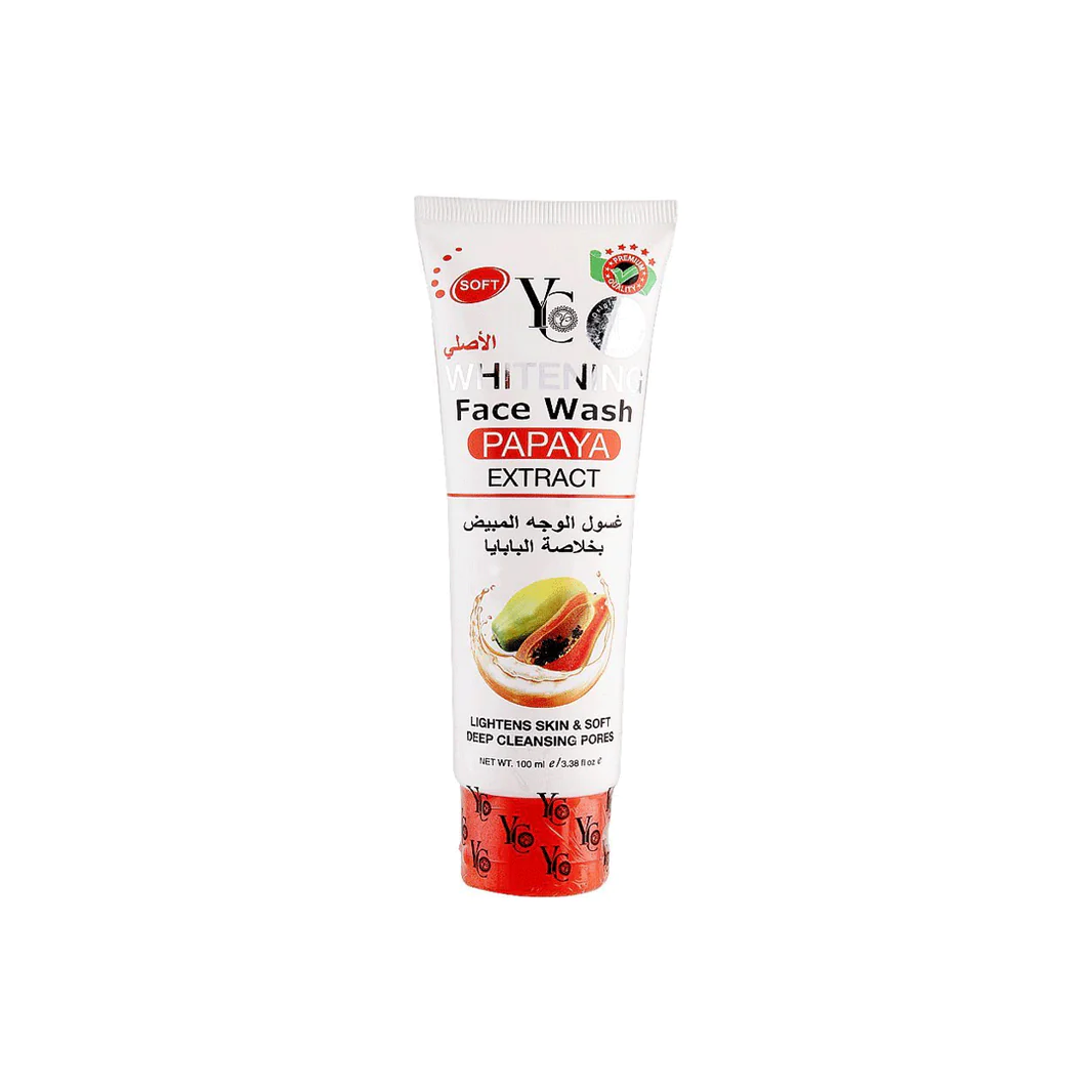 YC Papaya Extract Whitening Face Wash 100ml