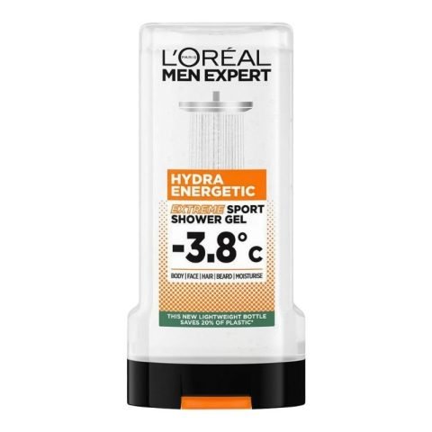 L'Oreal MEN EXPERT SHOWER GEL HYDRA ENERGETIC EXTREME 300 ML