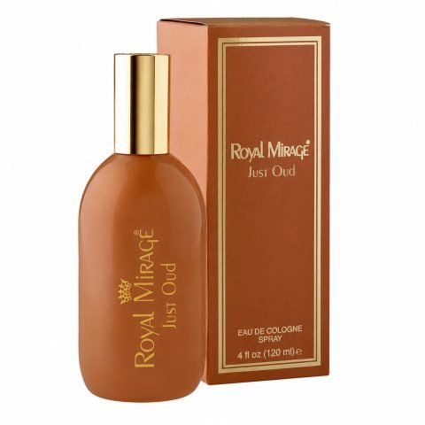 Royal Mirage Just Oud Perfume EDC Spray For Men 120ml